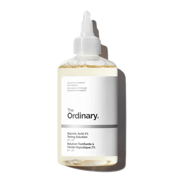 The Ordinary Glycolic Acid 7%  For Radiant Skin, Removes Dead Skin Cells, Brightens & Smooth