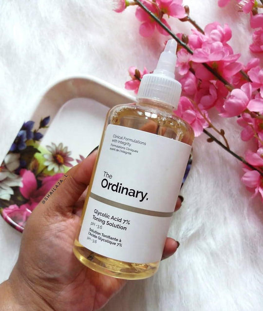 The Ordinary Glycolic Acid 7%  For Radiant Skin, Removes Dead Skin Cells, Brightens & Smooth